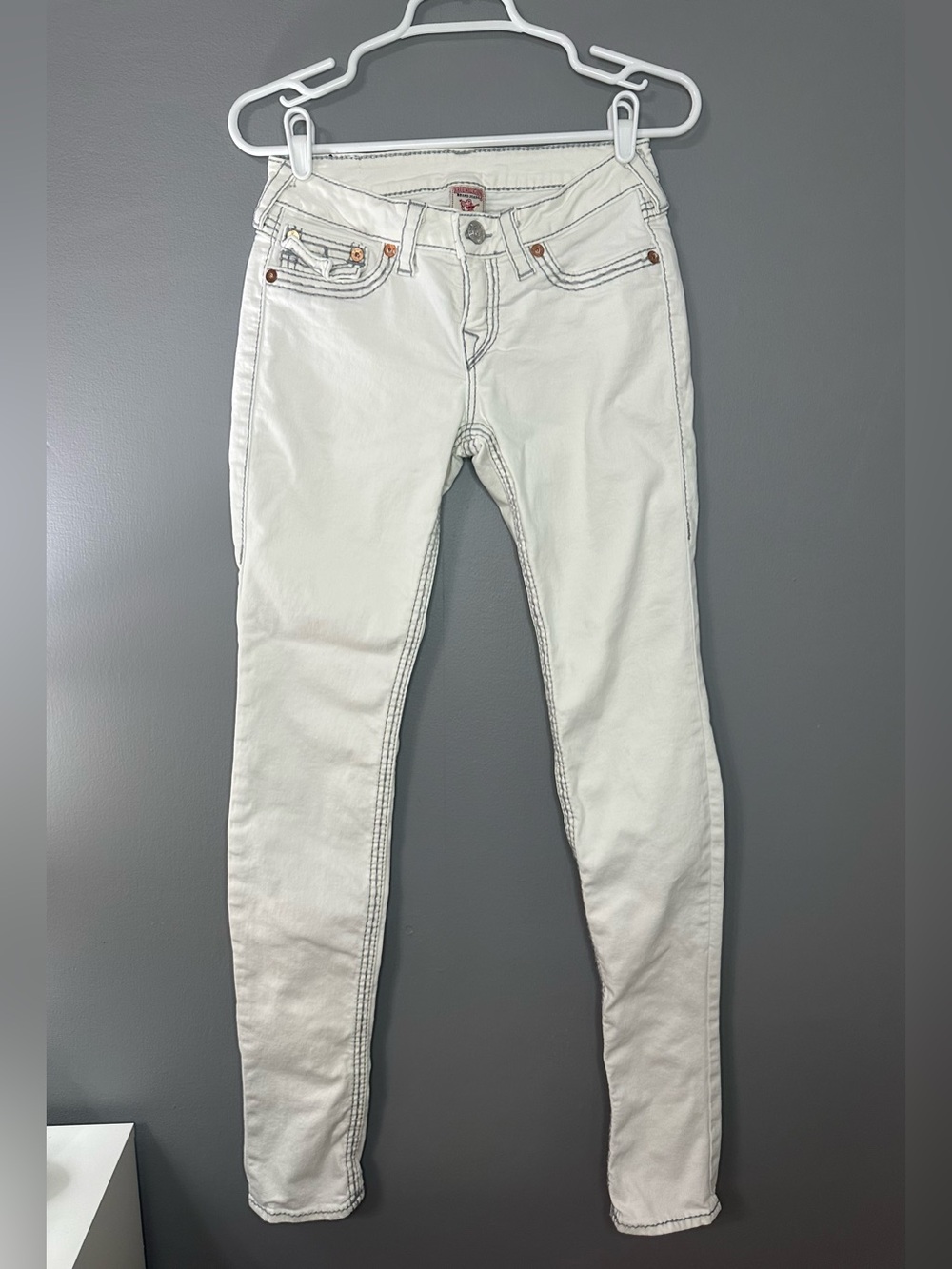 True religion White Slim Fit Women’s Jeans size 29